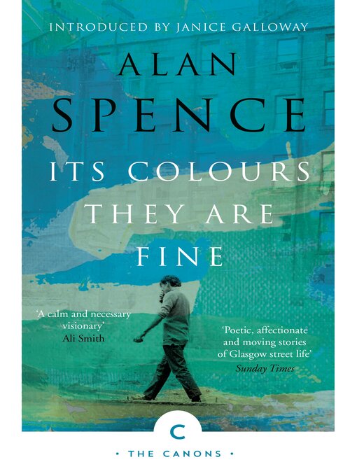 Title details for Its Colours They Are Fine by Alan Spence - Wait list
